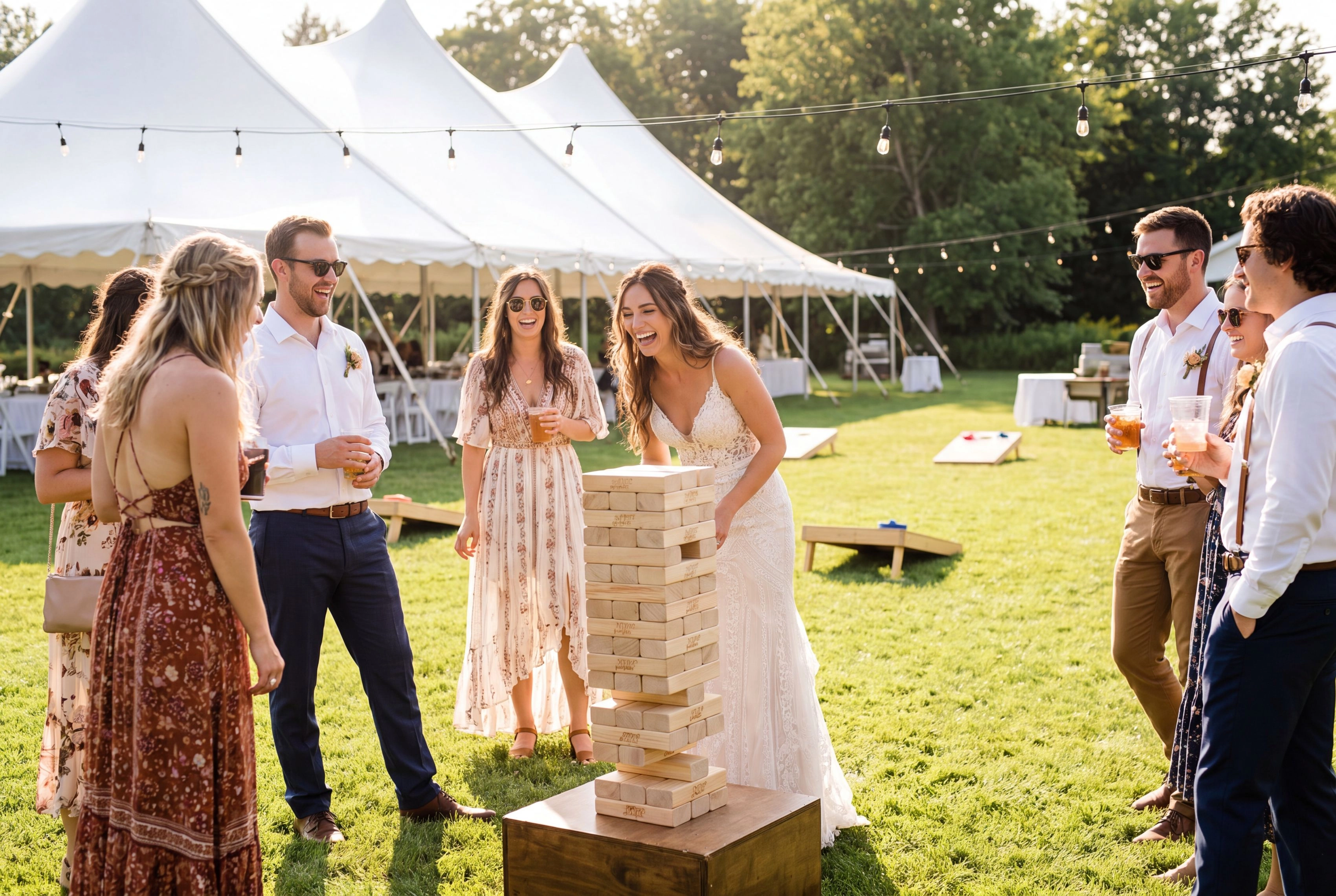 Festival Weddings Garden Games
