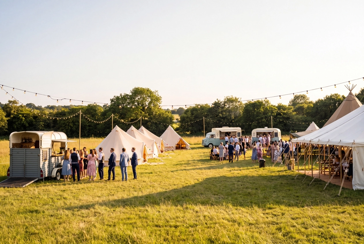 Festival Weddings Tipi & food Trucks